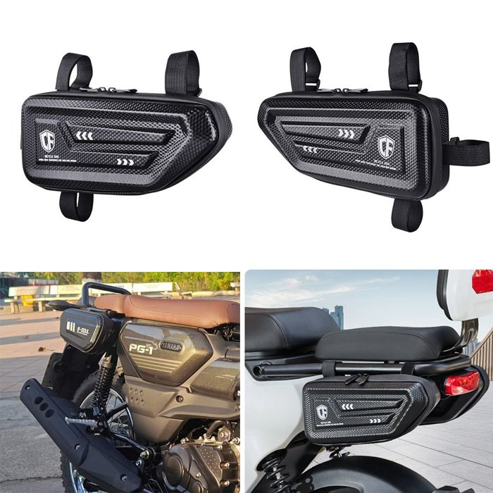 Túi treo baga sau xe mô tô PG-1 GD110 YB125 Husky125 Rebel 300 500