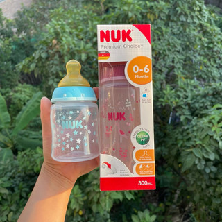 Bình sữa nuk premium choice + nhựa pp chọn núm