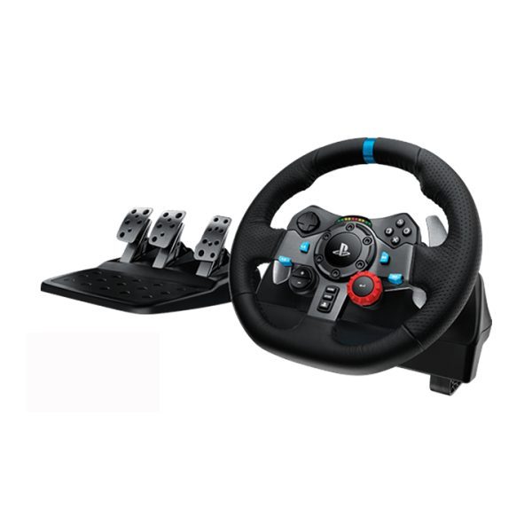 Vô lăng + bàn đạp ga Logitech G29 (941-000139) - Hàng chính hãng