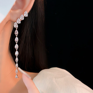 Bông tai đá dáng dài ALIZE | ANHS Accessories