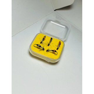 1 hộp mồi bọ 5 con chuyên câu suối câu cá mương câu tenkar fly lure mồi ruồi