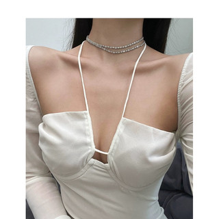 Vòng cổ đá mảnh LIZZY | ANHS Accessories