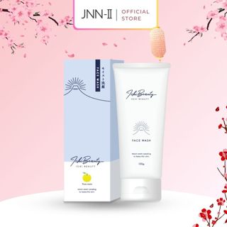 Sữa rửa mặt trắng da Ichi Beauty Face Wash cho nam nữ dưỡng trắng Vitamin C Niacinamide Nhật Bản 120g | Jnn2.vn