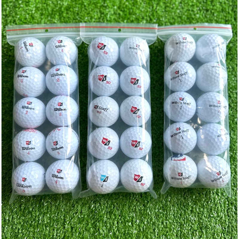 set 10 bóng Golf Wilson  mới 90-95%