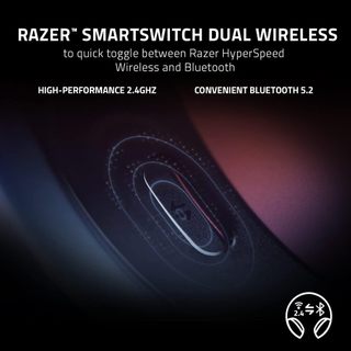 Tai Nghe Razer Barracuda Không Dây | TITANIUM 50MM Driver | Mic Khử Ồn BEAMFORMING | FOAM FLOWKNIT Êm Ái | THX Audio