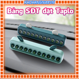 Bảng Số Điện Thoại Đặt Taplo Ô Tô Siêu Cute