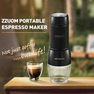 Máy pha cafe cầm tay Staresso Basic,cafe pha máy mini,thich hợp cắm trại áp suất cao tự pha espresso