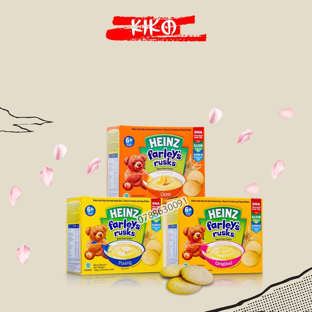 Bánh Ăn Dặm Heinz Cho Bé