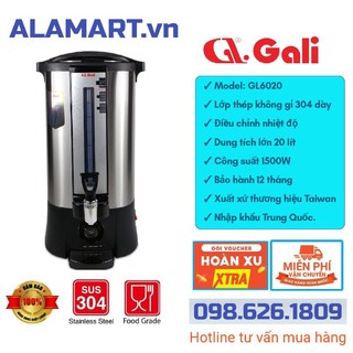 Bình đun nước 20 lít gali gl-6020a
