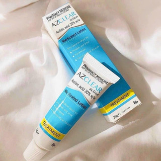 Kem giảm mụn mờ thâm azclear 20% azelaic acid 25g