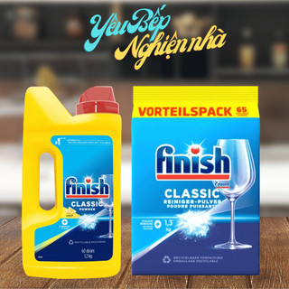 [HCM] Bột rửa chén bát hương chanh Finish Nhập Khẩu Chính hãng