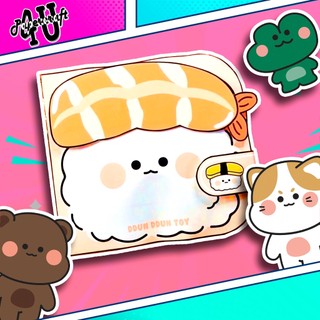 |squishy handmade| đồ chơi squishy - ngôi nhà búp bê giấy nhồi bông tự cắt dán - nhà hàng sushi