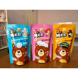 Bánh Quy Gấu Thái Lan Mr.Mee 22gr - Đủ Vị