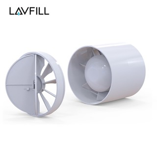Quạt thông gió hút mùi, cấp gió tươi đường ống có nắp che LAVFILL LFI-09SI, LFI-13SI