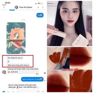 [ Đỏ đất ] Son kem cao cấp B.A Beauty