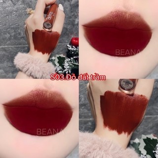 [ Đỏ đất ] Son kem cao cấp B.A Beauty