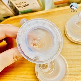 Núm ty bình sữa Moyuum chính hãng ( Thay được vào Pigeon, Lanshions, MotherK, Avent..)