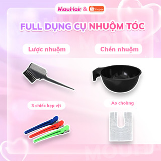 Dụng Cụ Nhuộm Tóc | Chén, lược, kẹp,..nhuộm tóc Mouhair