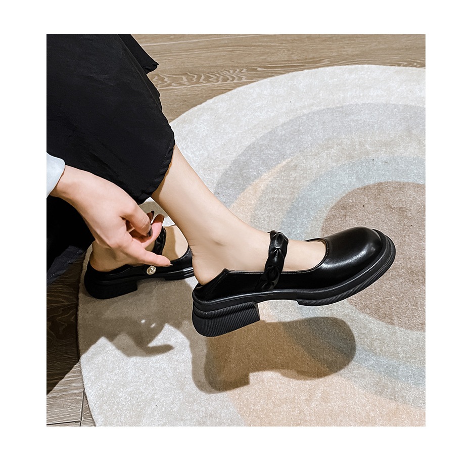 Giày Oxford Big Size phối nơ kiểu gót sau gập lại _ HÀNG CÓ SẴN (Size 40➡️43)