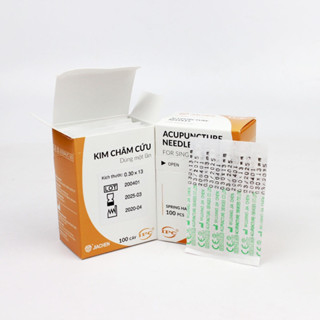 COMBO 5 HỘP KIM CHÂM CỨU IPC TIỆT TRÙNG TỪNG CÂY (4.5cm)-(0.3x25mm)