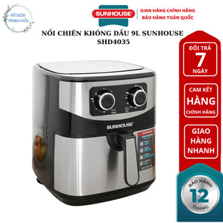  Nồi chiên không dầu 9L SUNHOUSE SHD4035 - Hàng chính hãng bảo hành 12 tháng 
