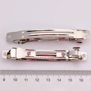 1 cái Kẹp bấm hoa, sườn kẹp 3 tầng 8cm - Nguyên liệu handmade - Huyền Accessories