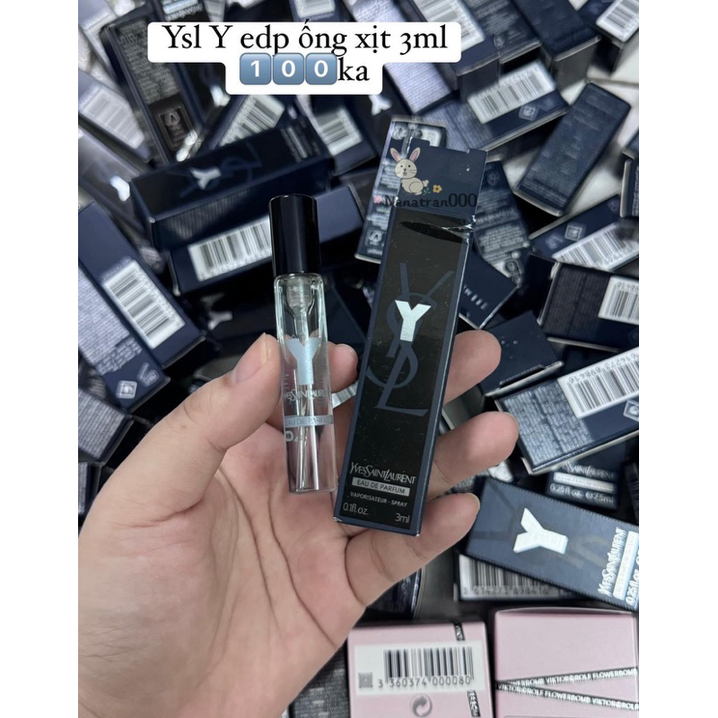 [Sale] Nước hoa nam Y dạng xịt 3ml cấn box