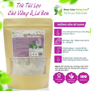 Trà Vằng túi lọc 90g (30 túi x3g) Giúp thanh nhiệt, lợi sữa, tăng tiết sữa, Tốt cho tiêu hóa, tốt cho mẹ & bé sau sinh,.
