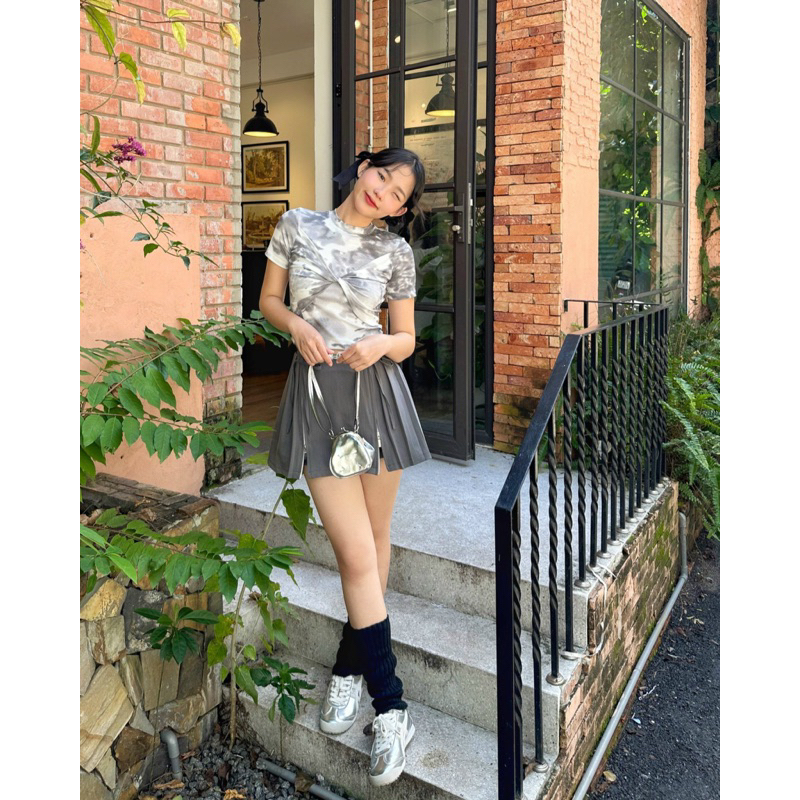 Áo thun nơ xoắn - Tyribee Clothing