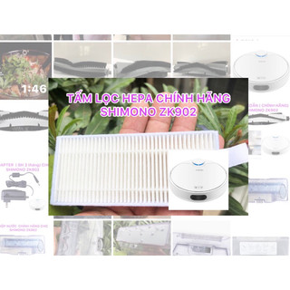 Tấm lọc hepa chính hãng cho robot hút bụi shimono zk902