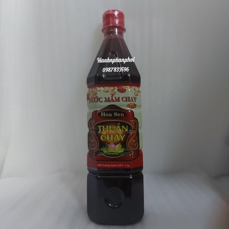 Nước Mắm Chay Hoa Sen 1 lít