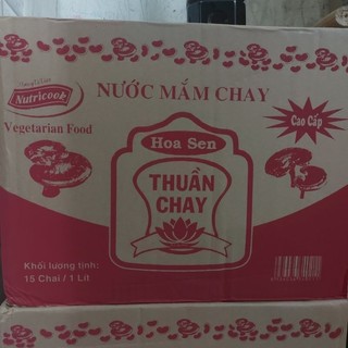 Nước Mắm Chay Hoa Sen 1 lít