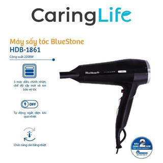 Máy sấy tóc Bluestone HDB-1861 2200W Hàng chính hãng Bảo hành 24 tháng