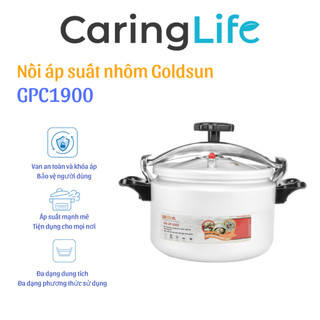 Nồi áp suất nhôm Goldsun GPC1900 Hàng chính hãng Bảo hành 12 tháng
