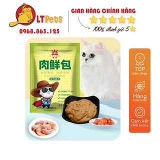 Súp Thịt xay ROU gói lớn 90g dành cho cả chó và mèo 90g