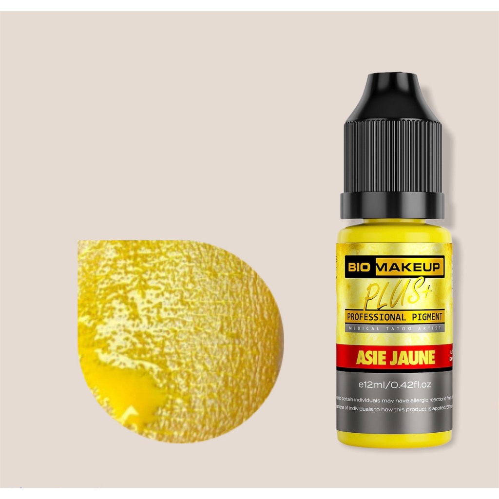 MỰC PHUN XĂM P25 ASIE JAUNE (VÀNG CHANH)