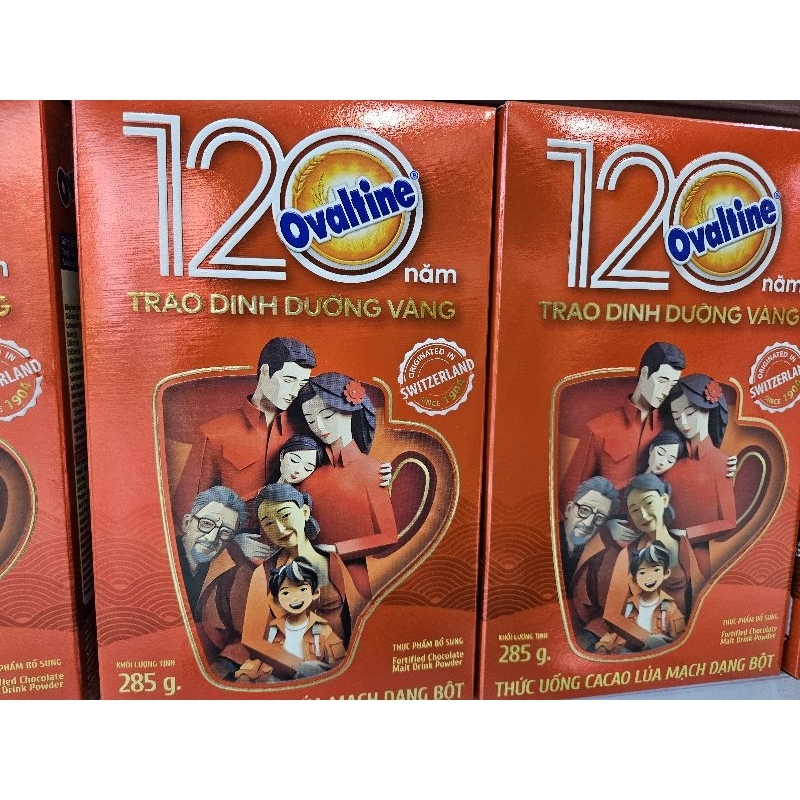 Bột Cacao Lúa Mạch Ovaltine - Hộp 285g