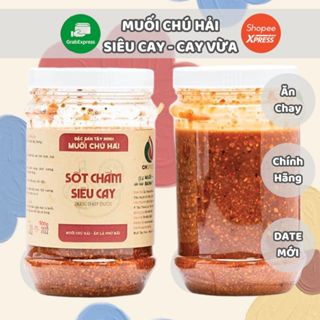 [SIÊU NGON] Sốt chấm siêu cay chú Hải - Muối chú Hải - Ăn chay được - Sốt chấm cay vừa - nước chấm chú hải