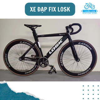 Xe đạp thể thao fixed gear losk panther. tặng kèm chân chống cao cấp