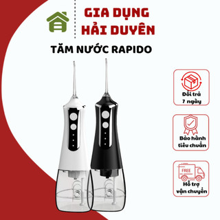 Máy tăm nước Rapido RWB-300 dung tích 300ml mẫu mới nhất, 3 chế độ áp lực nước Bảo hành công ty 12 tháng