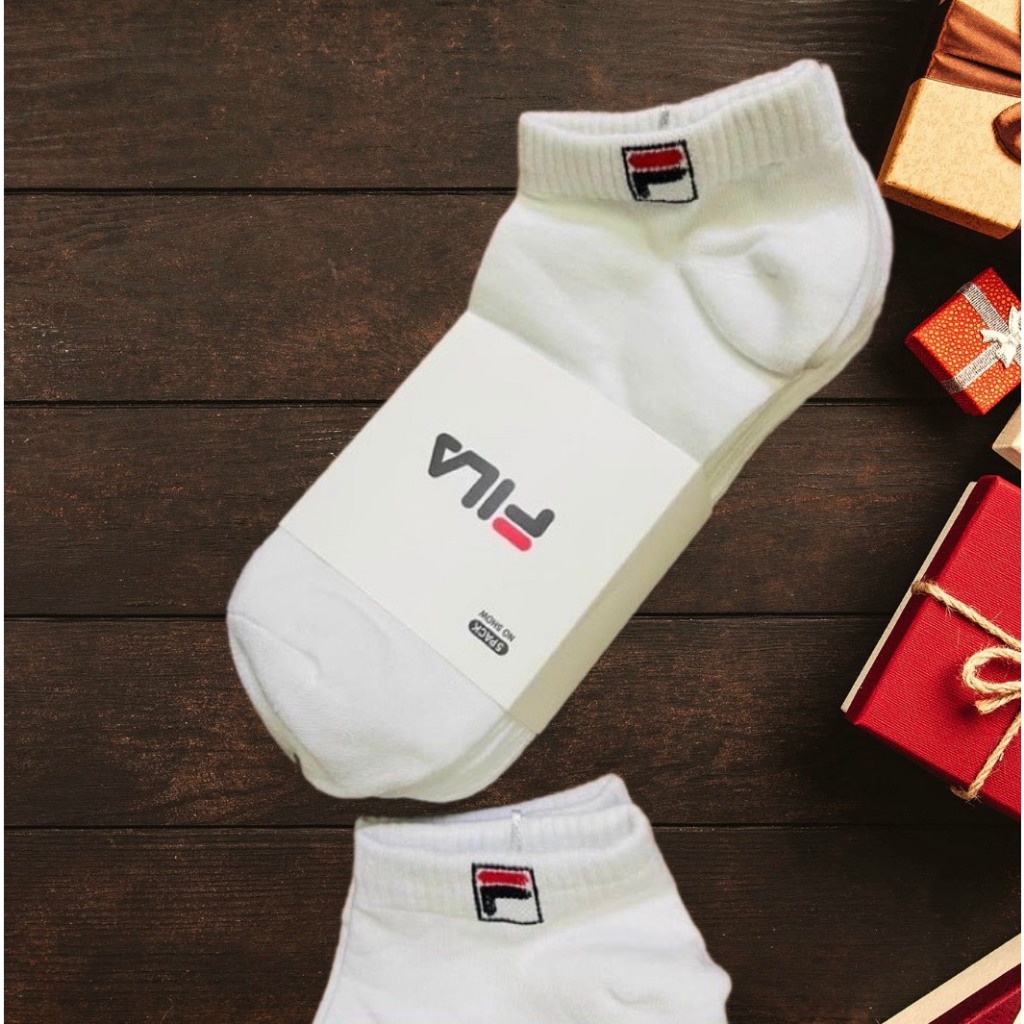 Combo 10 đôi tất nam nữ Fila cổ ngắn