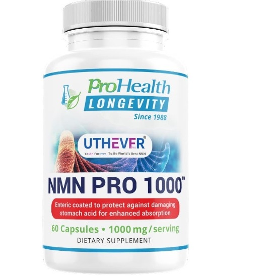 Viên uống chống lão hóa, cải thiện chuyển hóa, thúc đẩy sinh lý, NMN PRO 1000mg, ProHealth, Mỹ