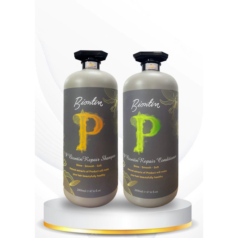 CẶP DẦU GỘI XẢ BIOTIN P 2000ml