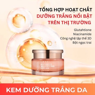 Kem dưỡng trắng da lanci extreme whitening cream 50ml