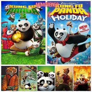 Poster in hình phim kung fu panda trang trí tường ms: 713