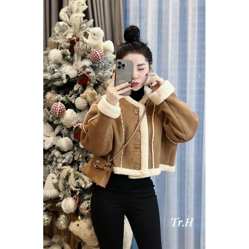 Vải da nhung lót lông