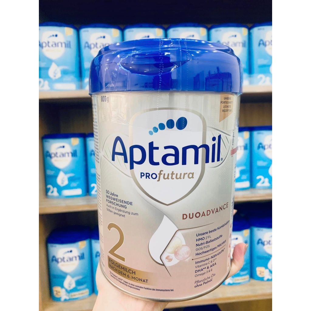 Sữa Aptamil Bạc 2 Aptamil Profutura Nội Địa Đức số 2 800g Cho Bé Từ 6 Tháng - hộp 800gr - DATE MỚI N