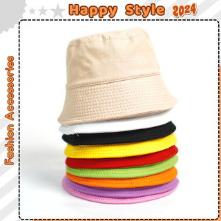 Mũ bucket trơn Nón tai bèo vành cụp trơn nhiều màu sắc Ulzzang form unisex nam nữ - BK03 - Happy Style