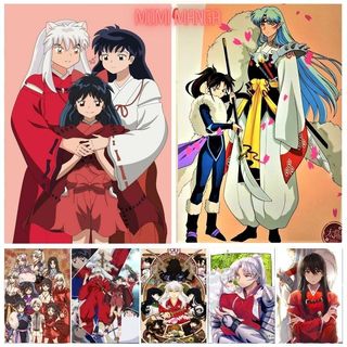 Poster in hình inuyasha - khuyển dạ xoa trang trí tường chất lượng ms: 719