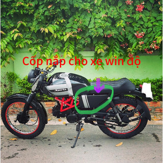 Đôi cốp nắp cho xe win độ và xe Su GN độ Tracker,cafe racer.